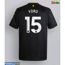 Manchester United Leny Yoro #15 3rd trikot 2025-26 Kurzarm